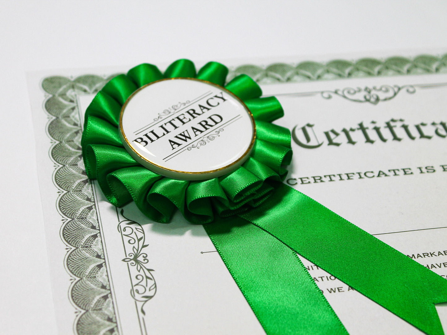 Biliteracy Pathway Award - Elementary School Ribbon