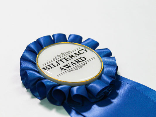 Biliteracy Pathway Award - Middle School Ribbon